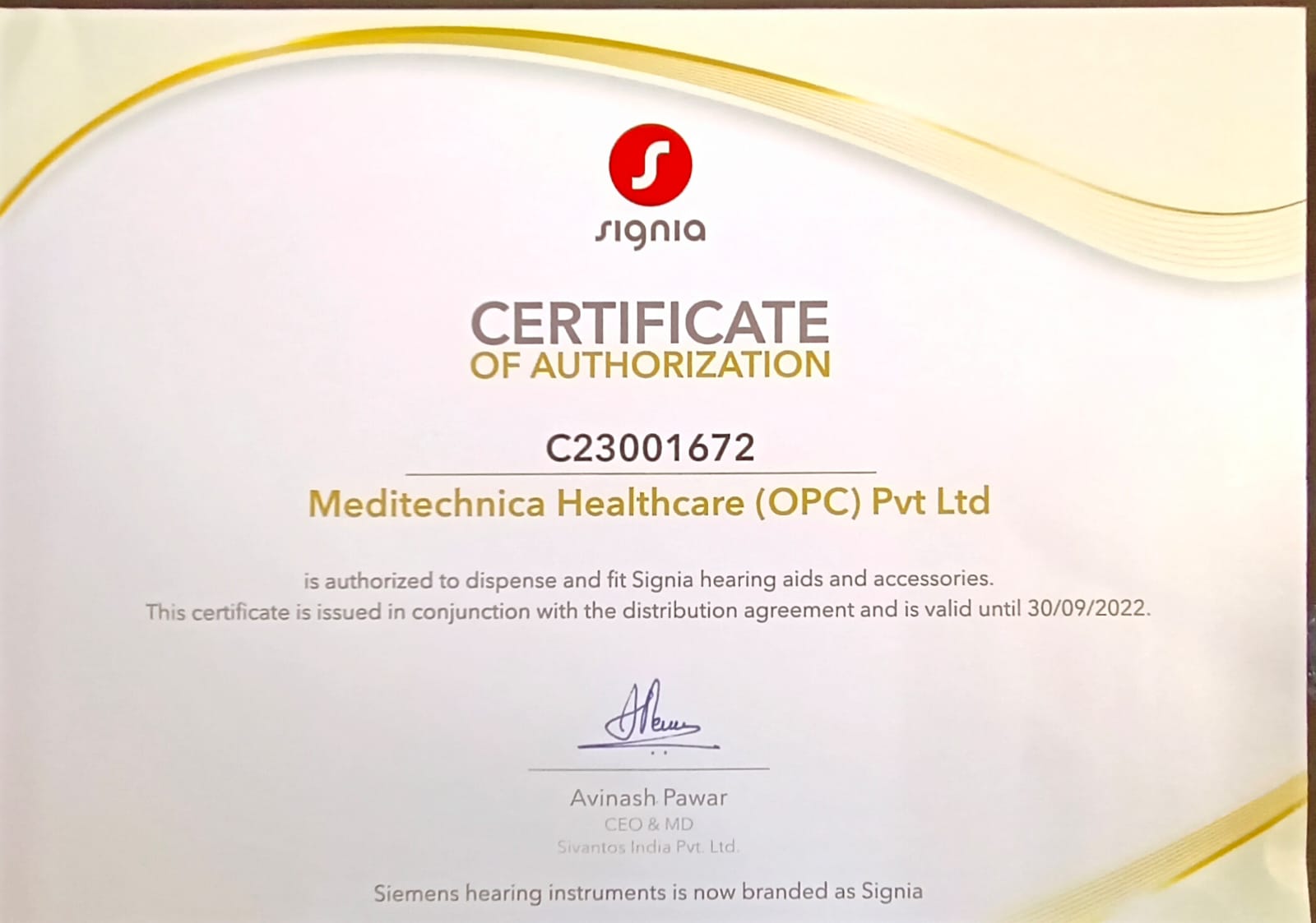 Certificate 2