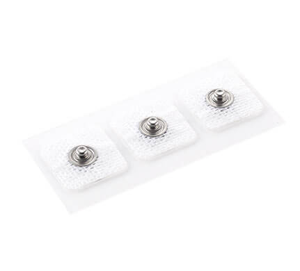 Vermed snap electrode square, 60 pcs