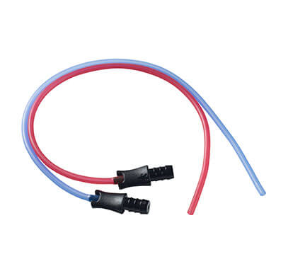 ABR Sound tubes with tube adaptors IHS RED and BLUE