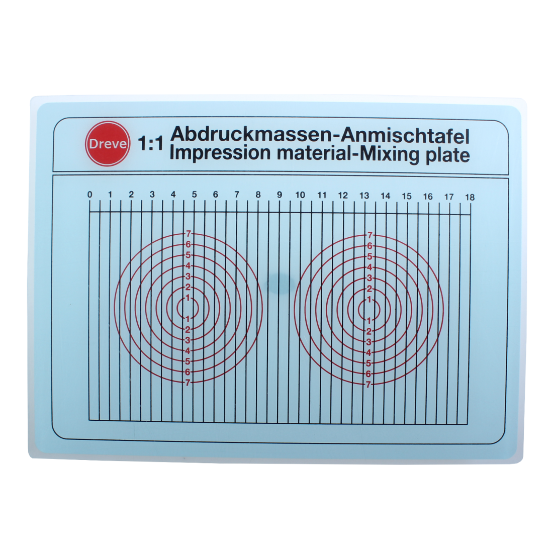 Mixing tray with dosing scale, 1 pc