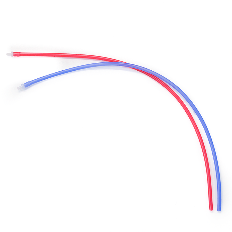 Reusable insert earphone sound tubes for ER 3 (red & blue pair)
