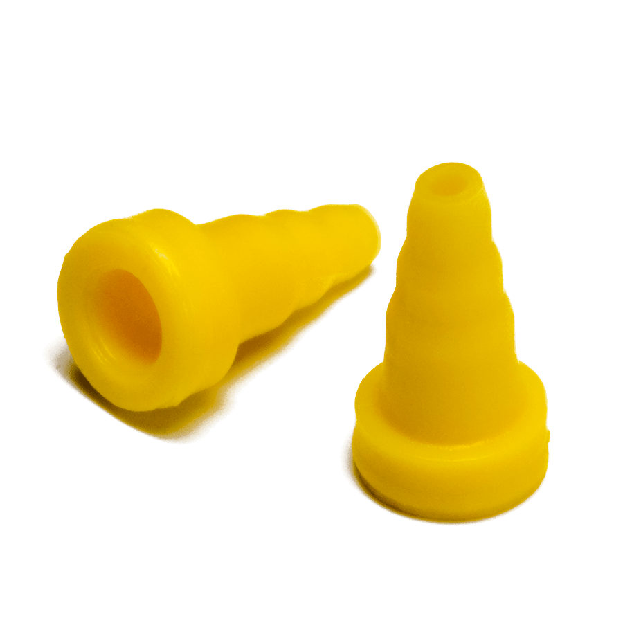 OAE 3-6mm step up Plastic Ear-tips (100 ct.)