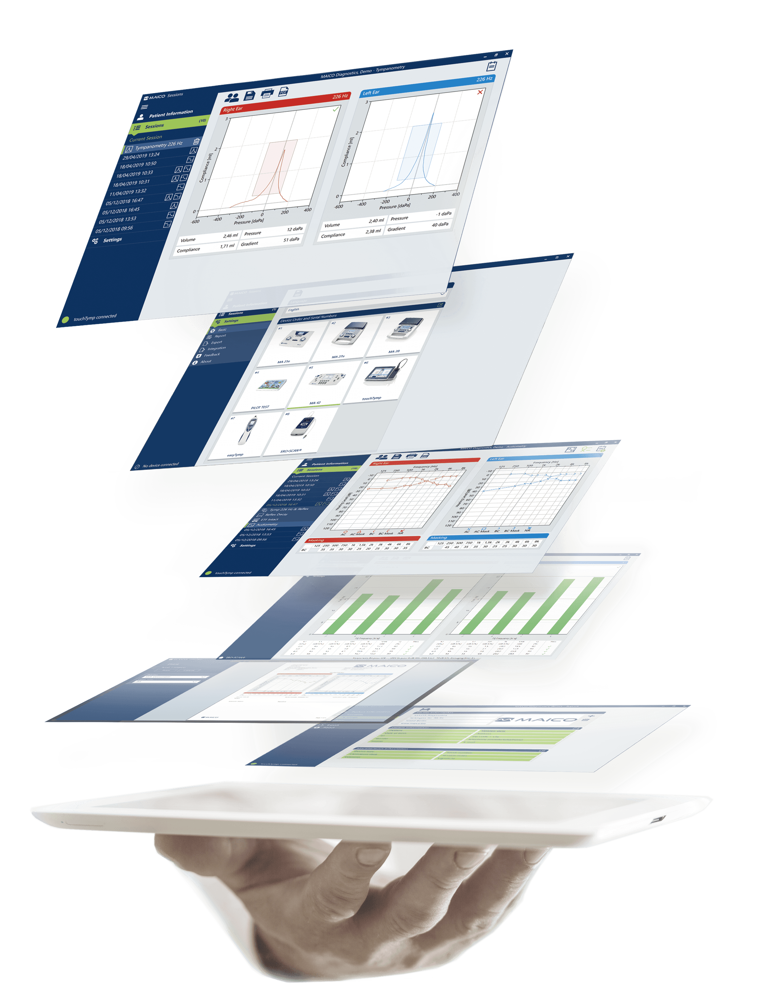 MAICO Sessions Software
